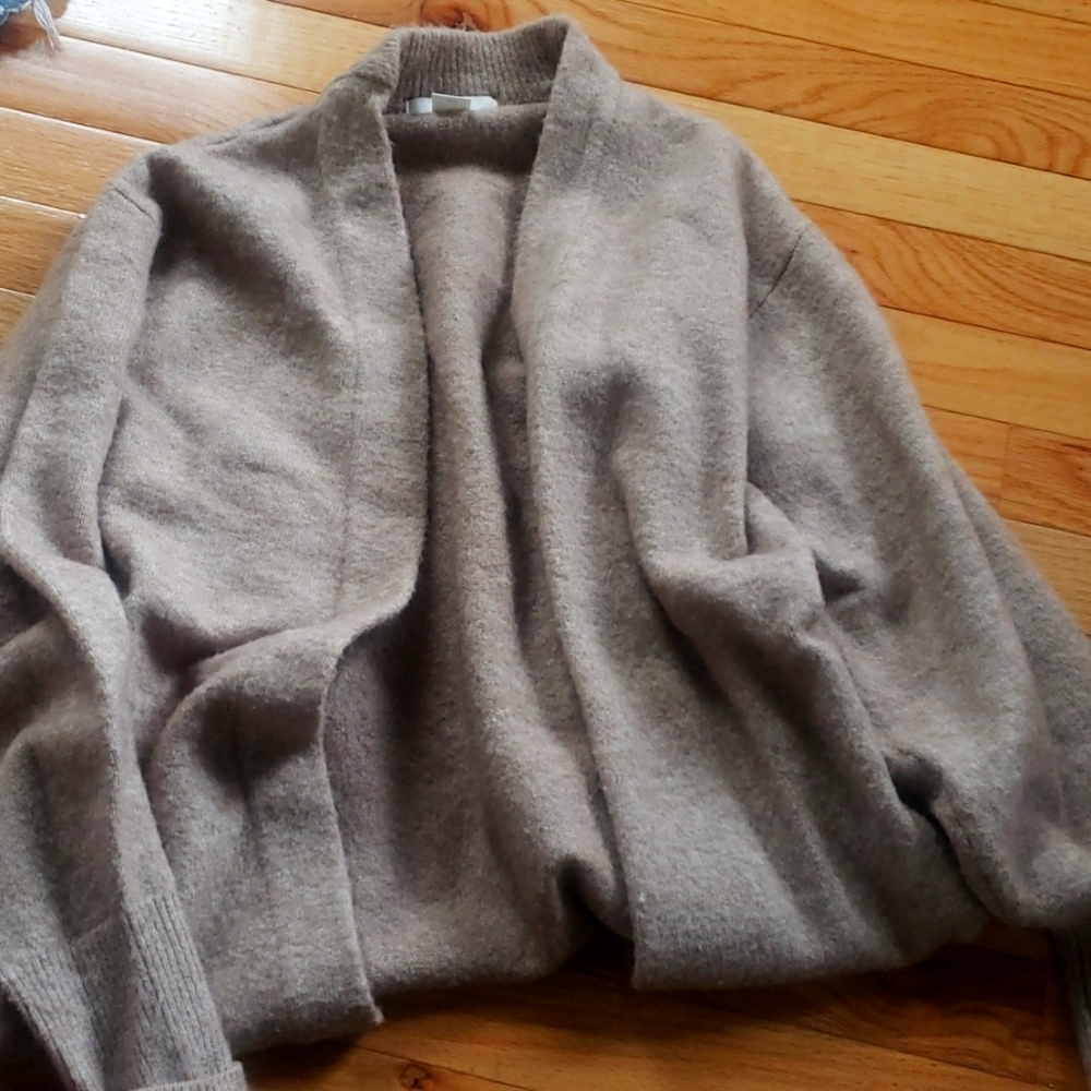 Open mid length cardigan
